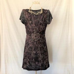 NWT - CUSTO BARCELONA Dress With Lace Over…